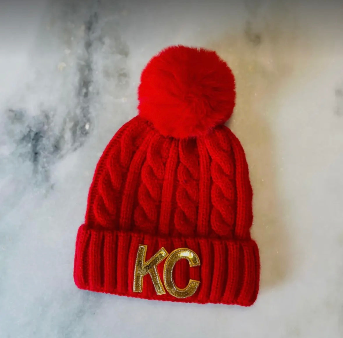 KC Bling Stocking Hat