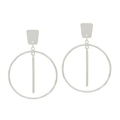 Geometric Bar Earrings