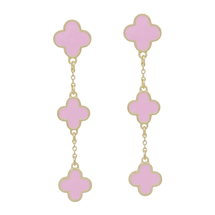 Clover Drop Earrings