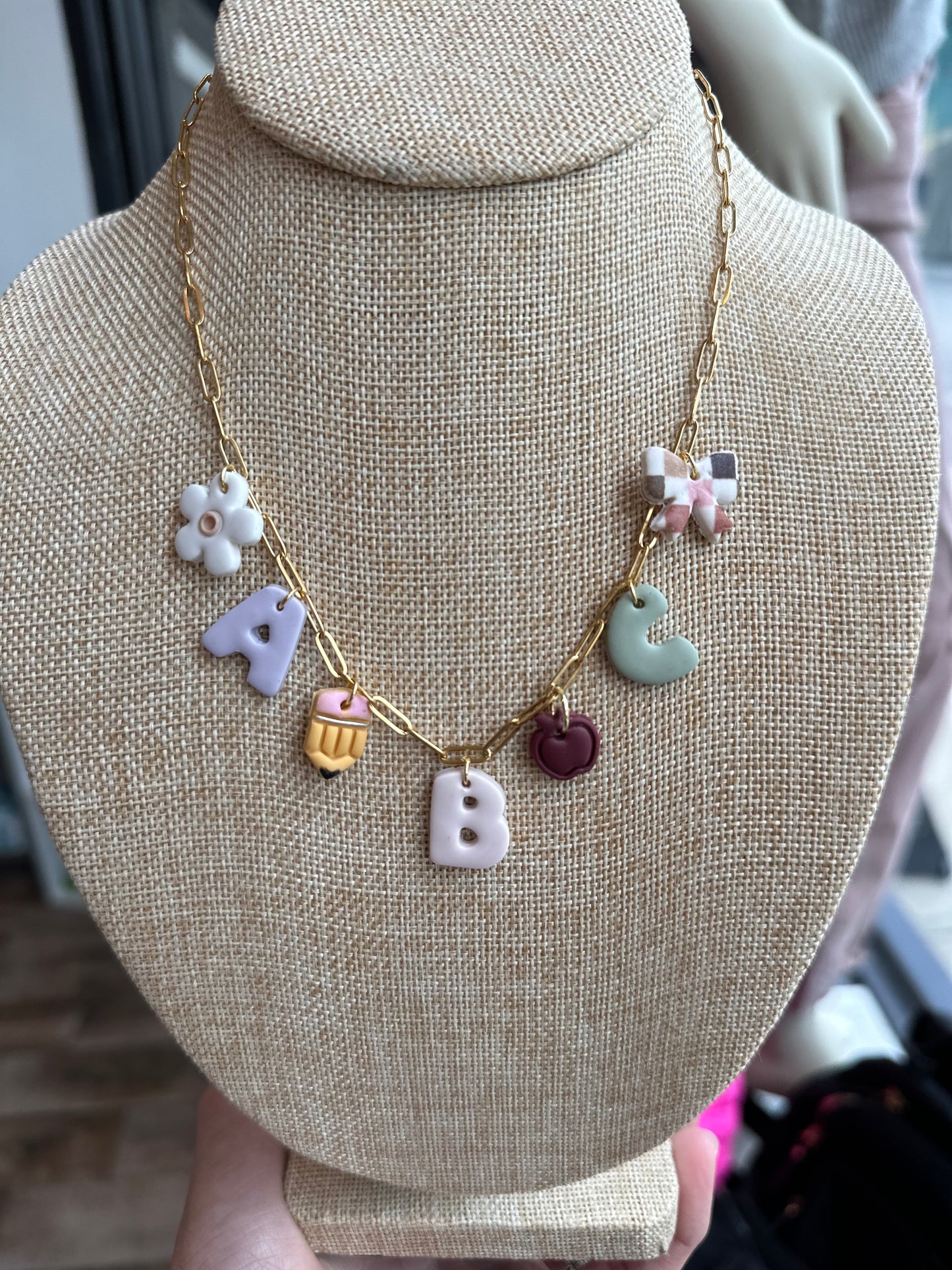 ABC Charm Necklace