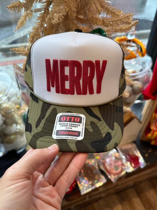 Merry Trucker Hat