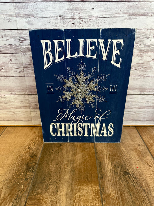 Believe in the magic of Christmas